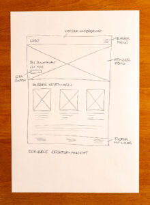 Webdesign-Scribble